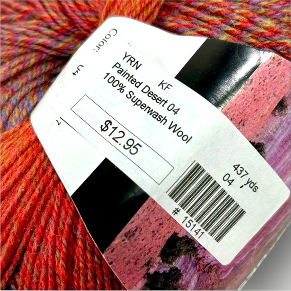 Painted Desert 100% Superwash Australian Wool, 437yds, Color #4 - Picture 3 of 4